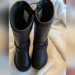Black Leather Boots
